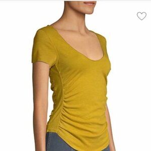 Free People Sonnet Side Gathered T-Shirt